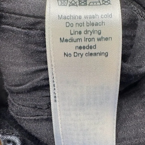 High-Rise Wide-Leg Jeans in Dark Gray - Picture 7 of 7